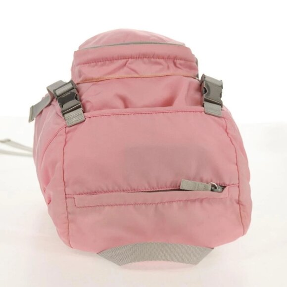 PRADA Backpack Nylon Pink Silver Auth yk19623V main image 4